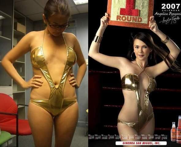 angelica panganiban's sexy body exposed or truth in advertising via 